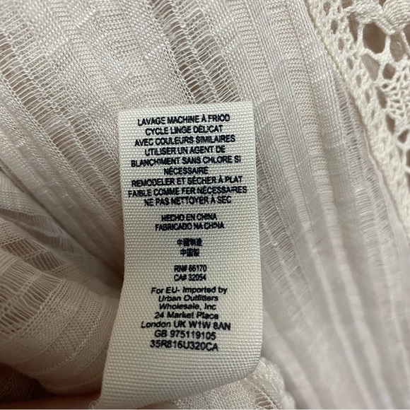 Free People embroidered tiered flowy long sleeved top - Picture 11 of 13